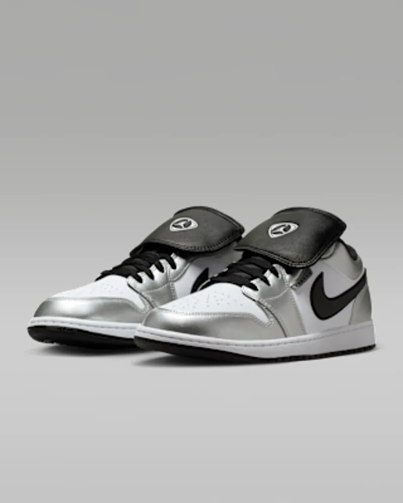 White/White/Metallic Silver/Black