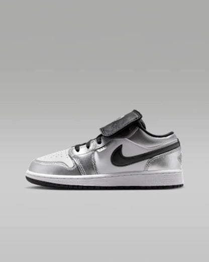 White/White/Metallic Silver/Black