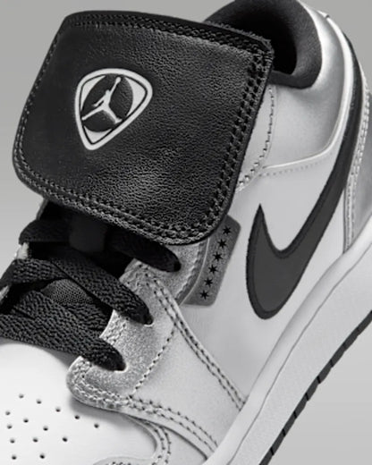 White/White/Metallic Silver/Black