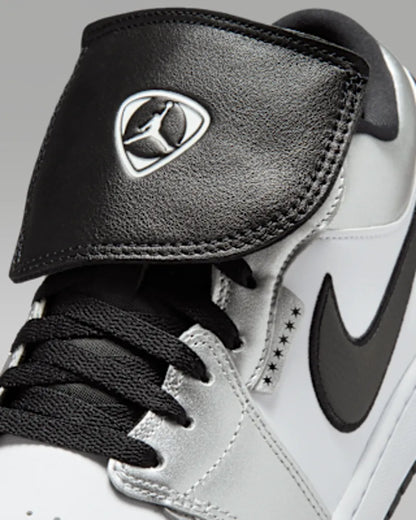 White/White/Metallic Silver/Black