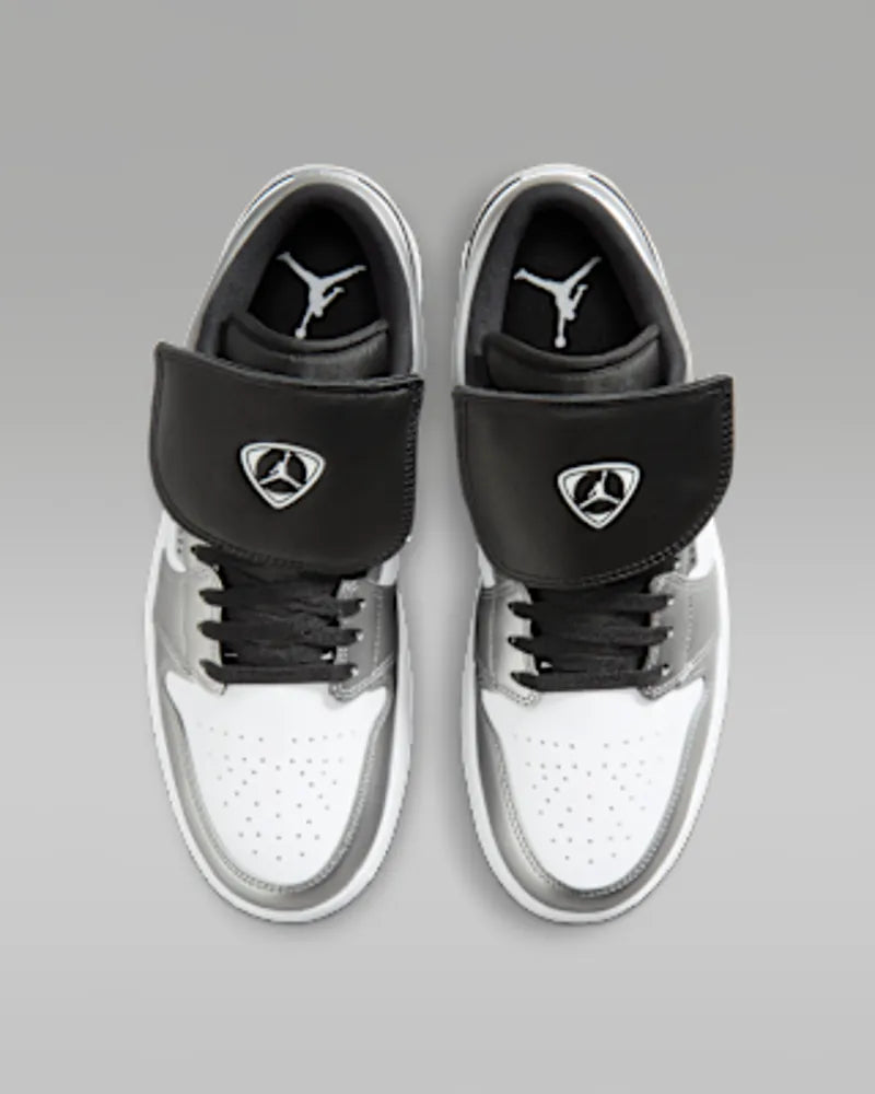 White/White/Metallic Silver/Black