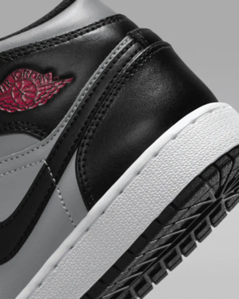 Black/Particle Grey/White/Gym Red