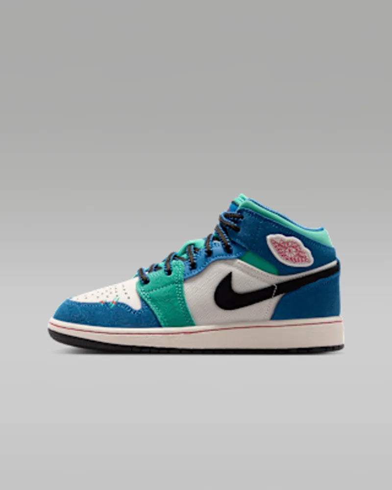 Chalk/True Blue/Kinetic Green/University Red