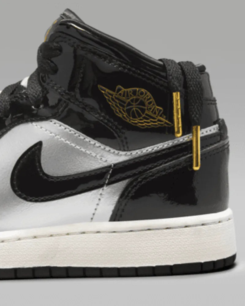 Black/Metallic Silver/Sail/Metallic Gold