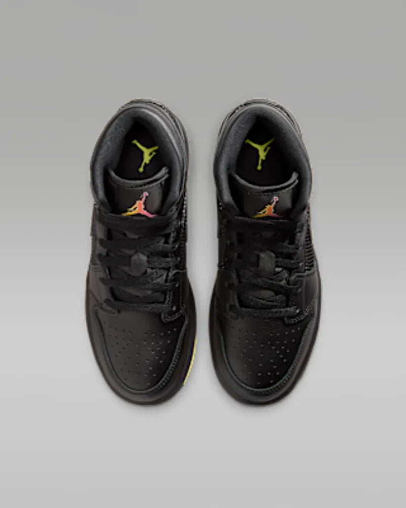 Black/Opti Yellow/Silver