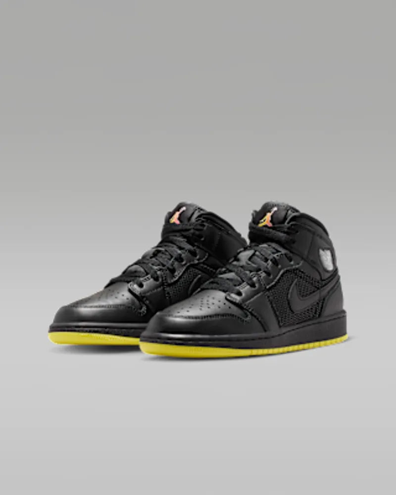 Black/Opti Yellow/Silver
