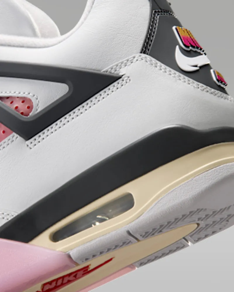 Off White/Anthracite/Fire Pink
