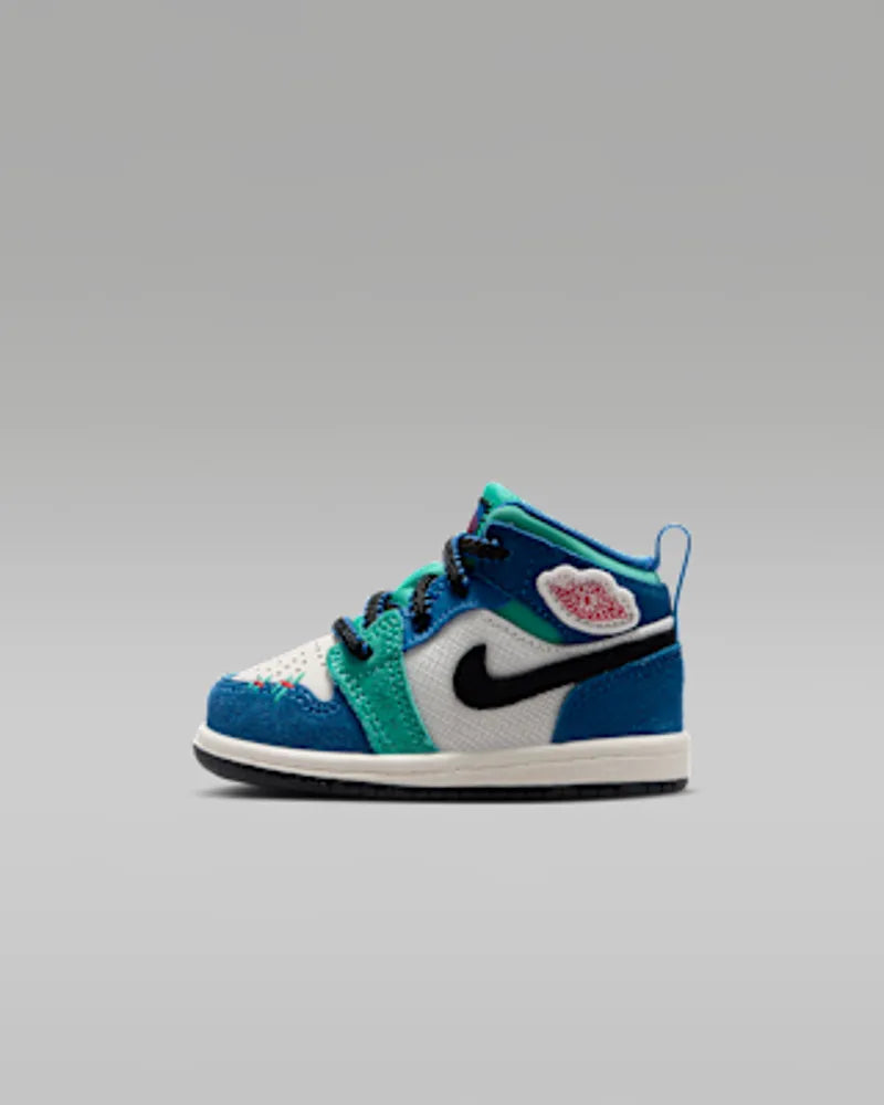 Chalk/True Blue/Kinetic Green/University Red