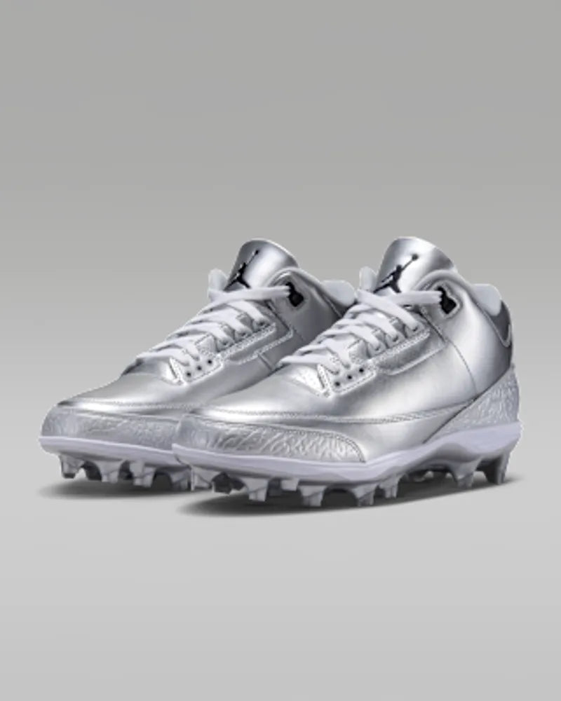 Metallic Silver/White/Black