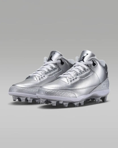 Metallic Silver/White/Black