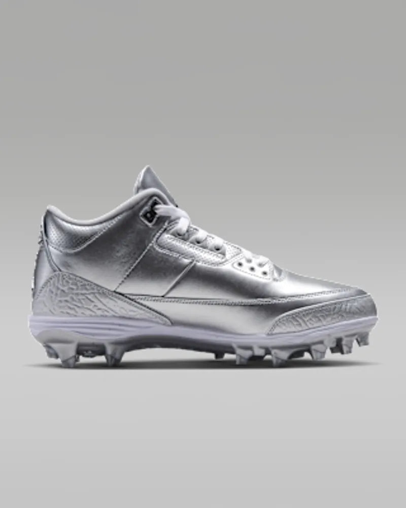 Metallic Silver/White/Black