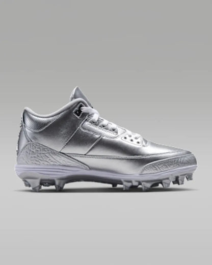 Metallic Silver/White/Black