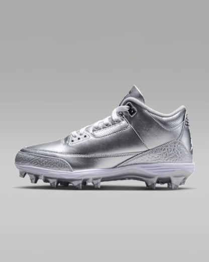 Metallic Silver/White/Black
