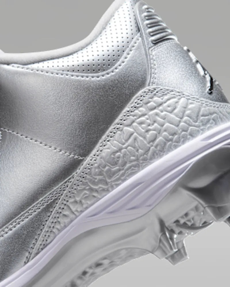 Metallic Silver/White/Black