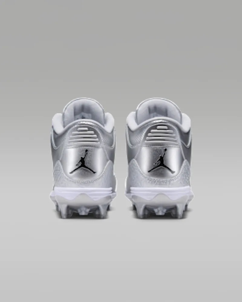 Metallic Silver/White/Black