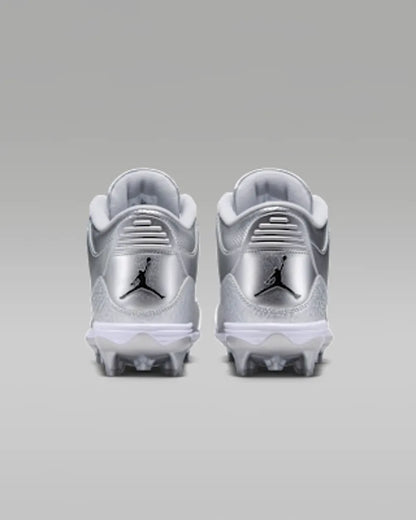 Metallic Silver/White/Black
