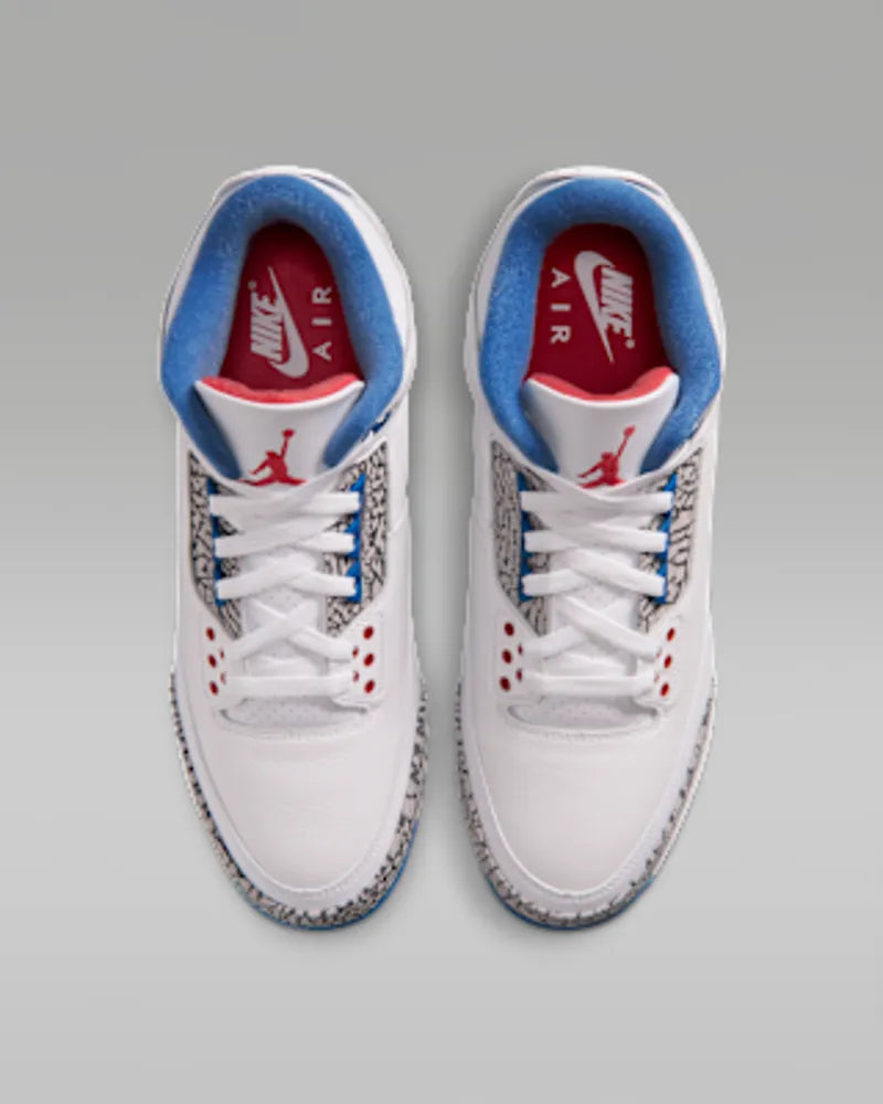 White/True Blue/Cement Grey/Fire Red
