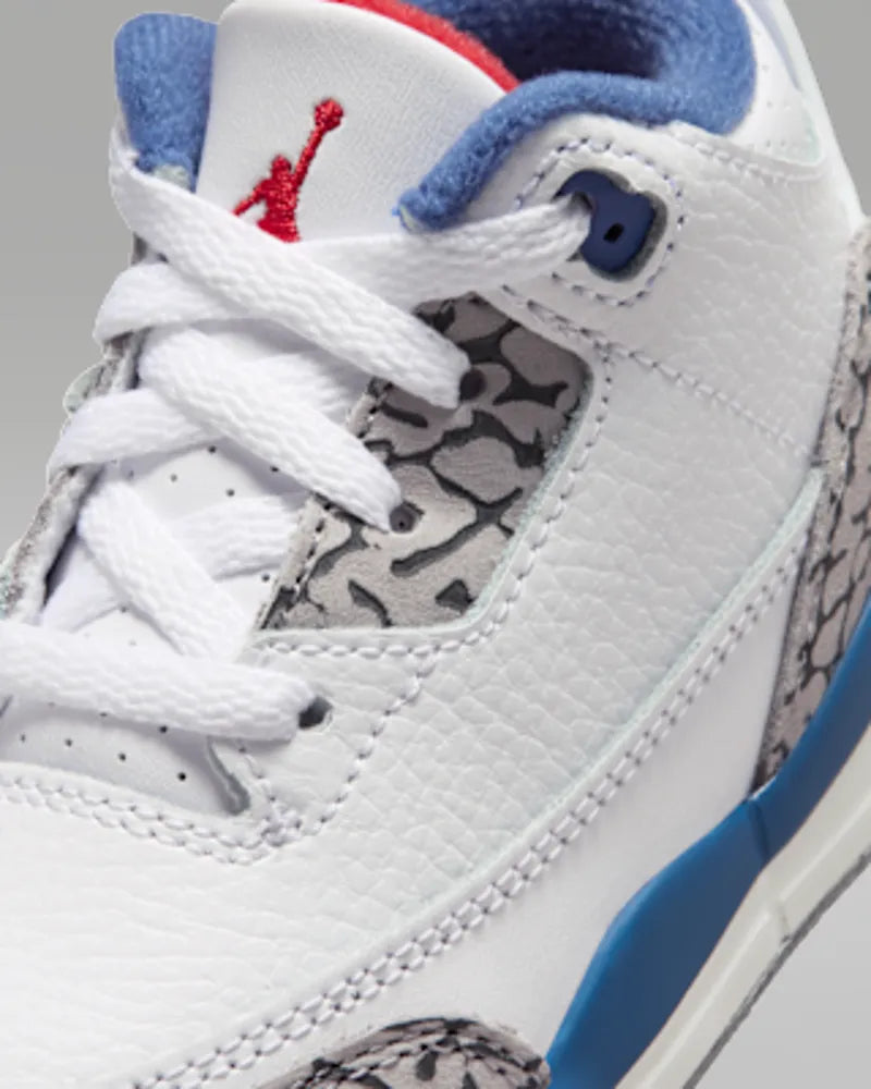 White/True Blue/Cement Grey/Fire Red