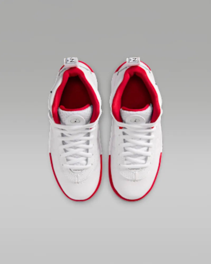 White/True Red/Metallic Silver/Black