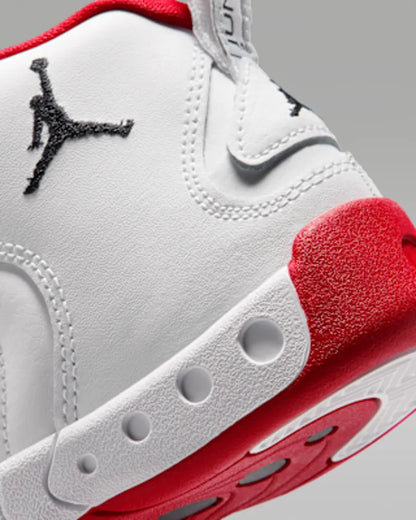 White/True Red/Metallic Silver/Black