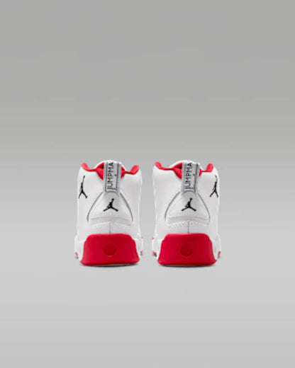 White/True Red/Metallic Silver/Black