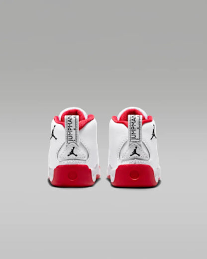 White/True Red/Metallic Silver/Black