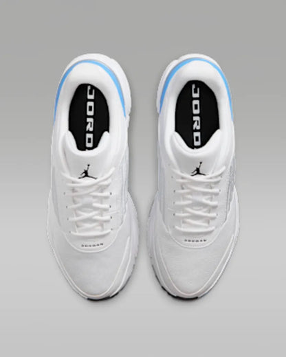White/University Blue/Metallic Silver/Black