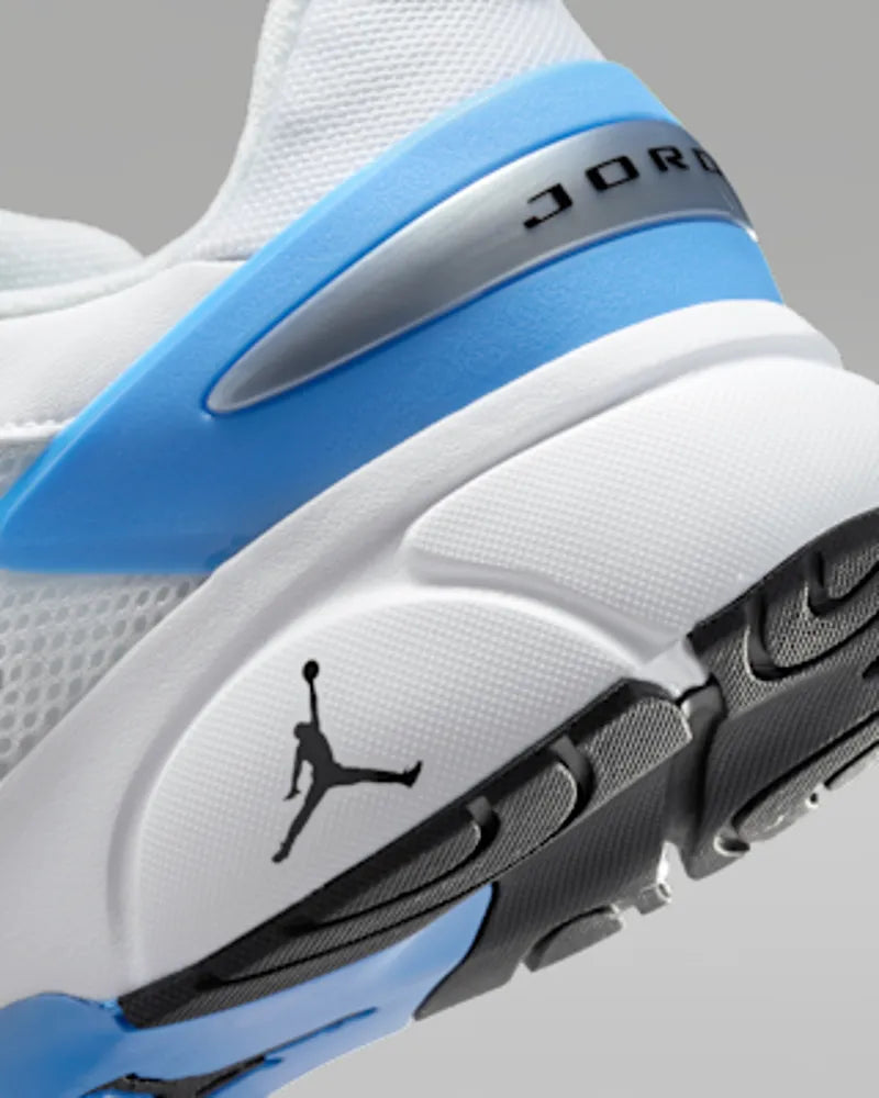 White/University Blue/Metallic Silver/Black