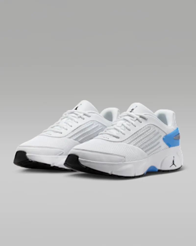 White/University Blue/Metallic Silver/Black
