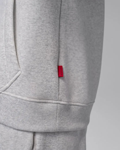 Neutral Grey/Heather/University Red