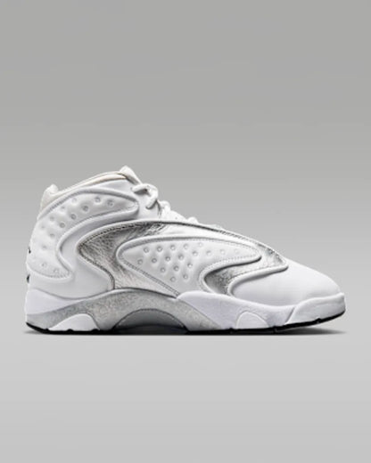 White/Black/Metallic Silver