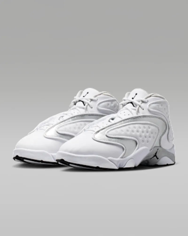 White/Black/Metallic Silver