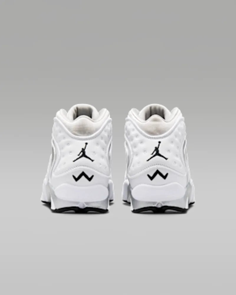 White/Black/Metallic Silver