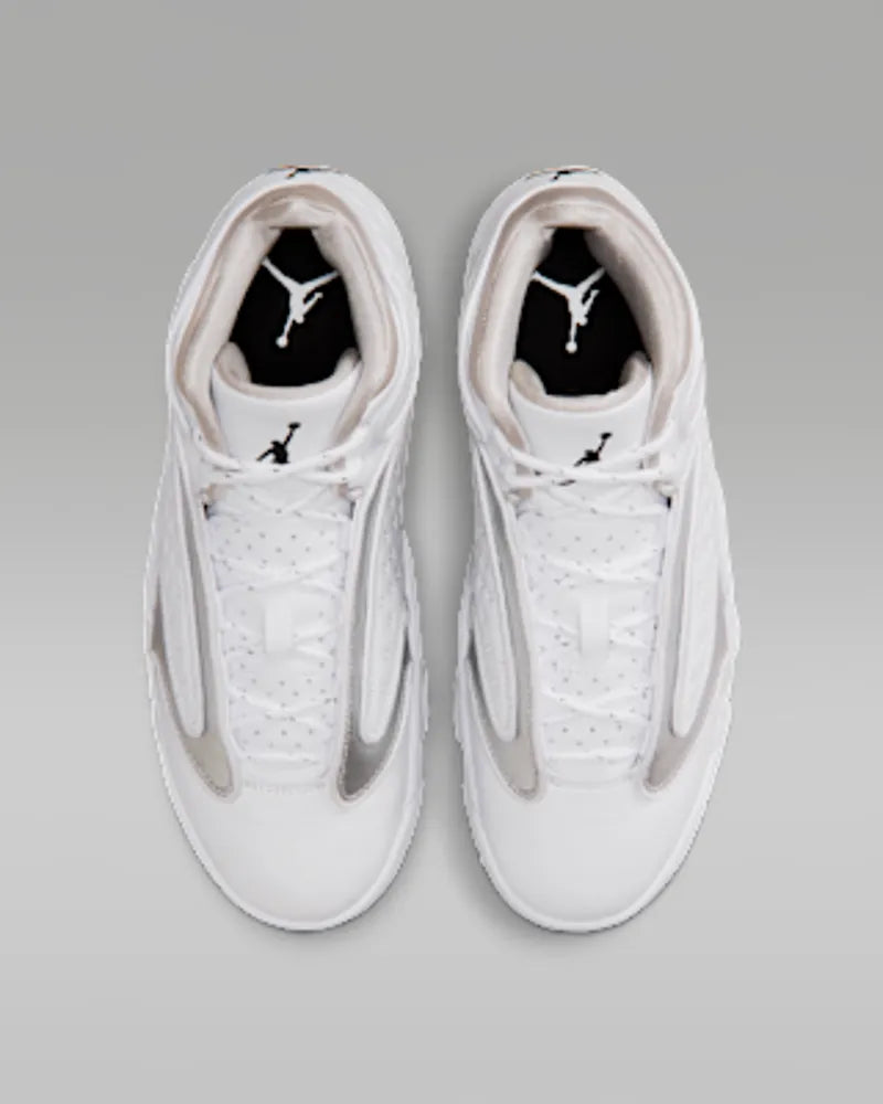 White/Black/Metallic Silver