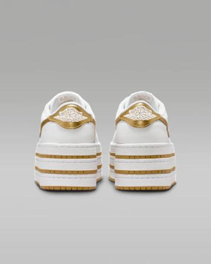White/Metallic Gold/White