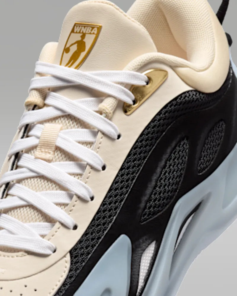 Pearl White/Black/Metallic Gold/White