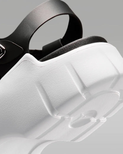 Black/White/Metallic Silver