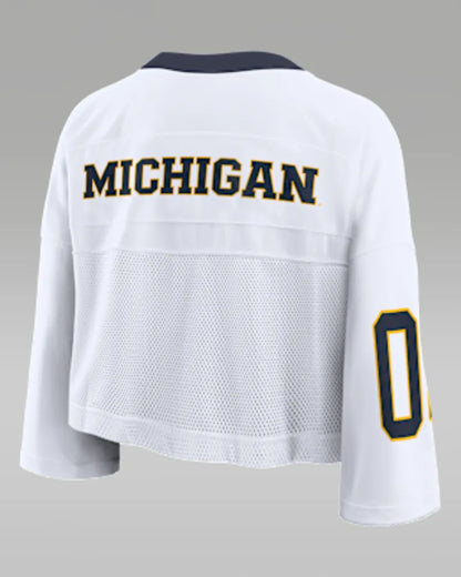 White/College Navy
